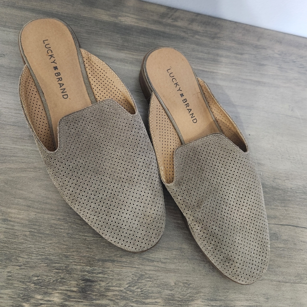 Lucky Brand Tan Espadrilles